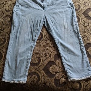 J. Jill Light Blue Ankle Jeans